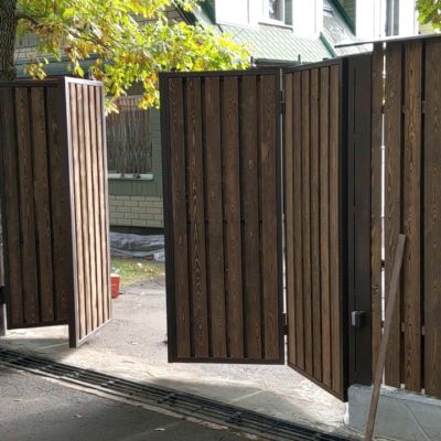 Купите и Закажите Ворота Гармошка: Лучшая Цена от 46920 руб, Установка под Ключ и Доставка в Чистополе и по Области